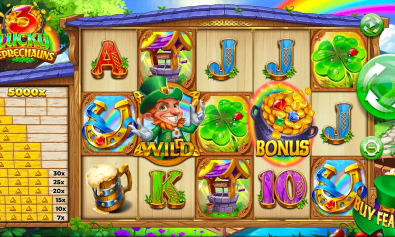3 Lucky Leprechauns Slot