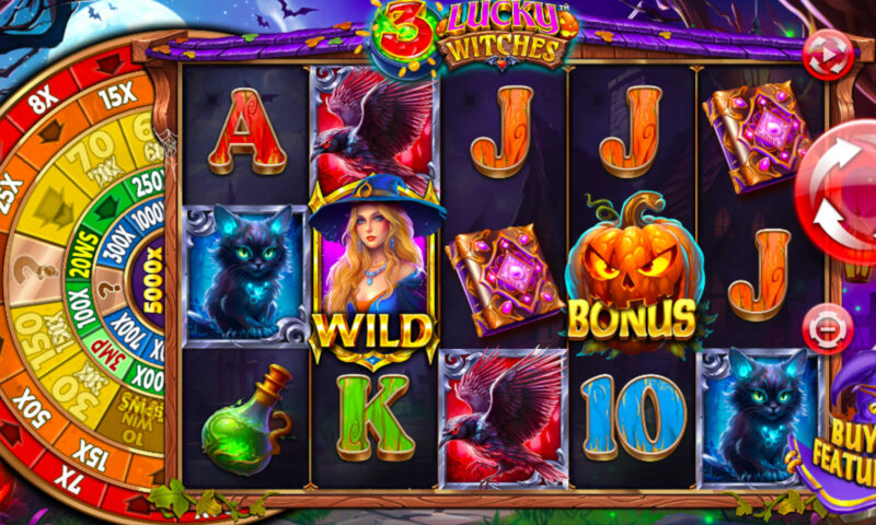 3 Lucky Witches Slot