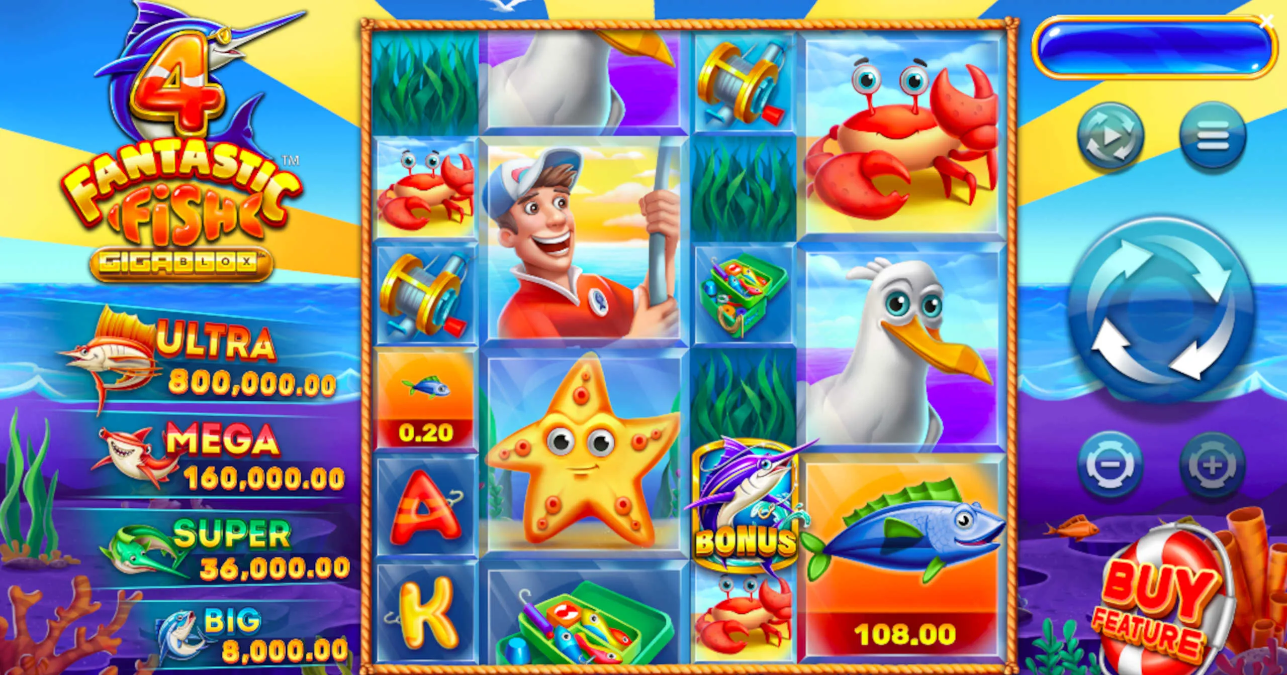 4 Fantastic Fish GigaBlox