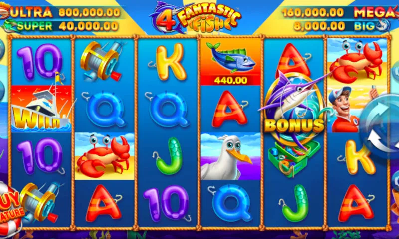 4 Fantastic Fish Slot