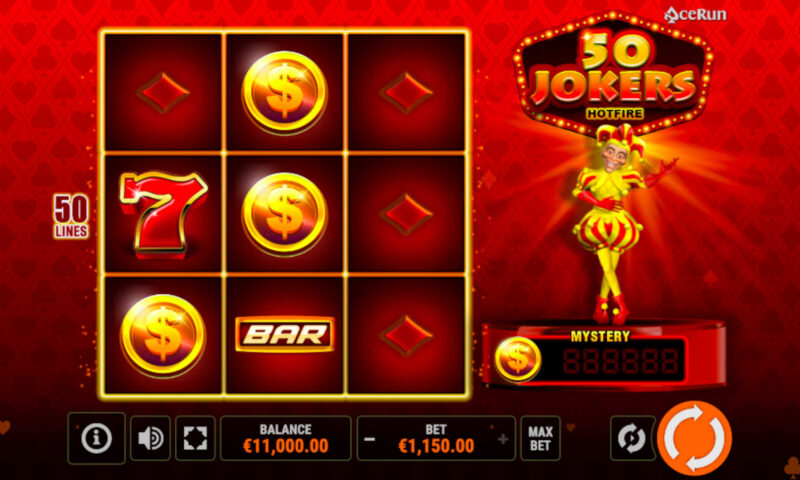 50 Jokers Hotfire Slot