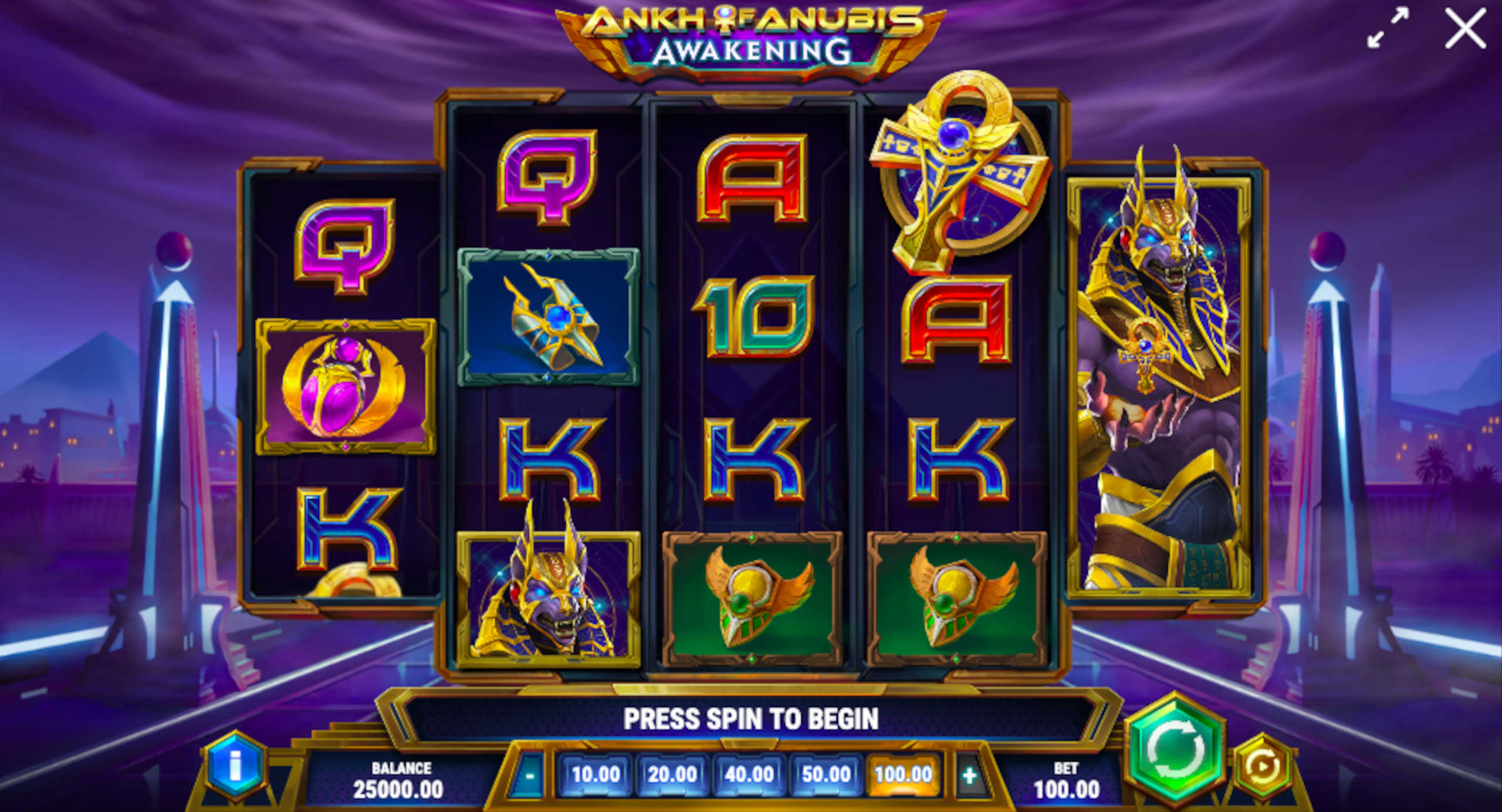 Ankh Of Anubis Awakening Slot