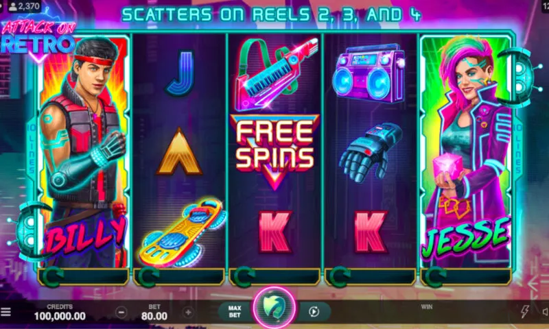 Attack On Retro Slot