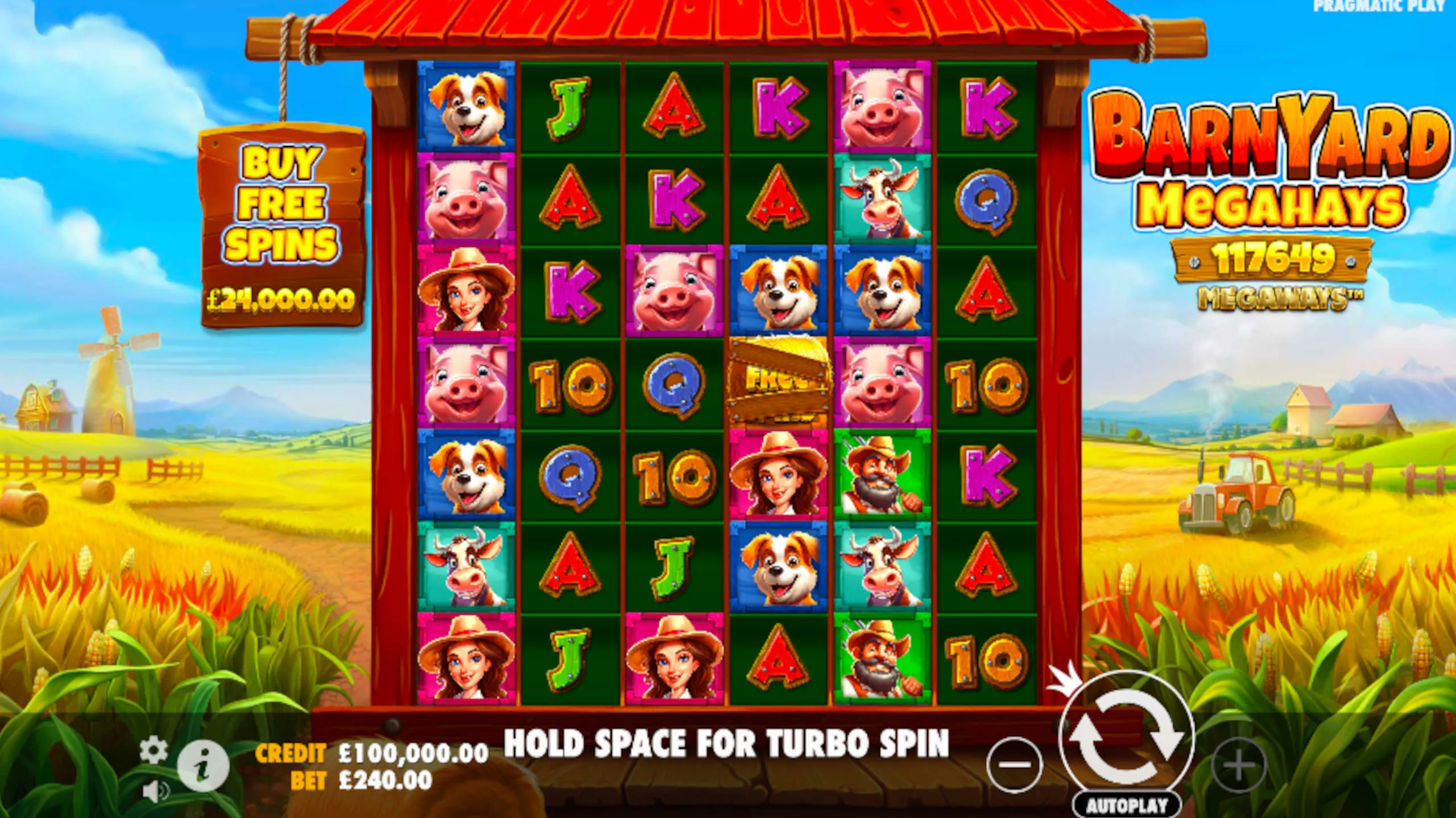 Barnyard Megahays MegaWays