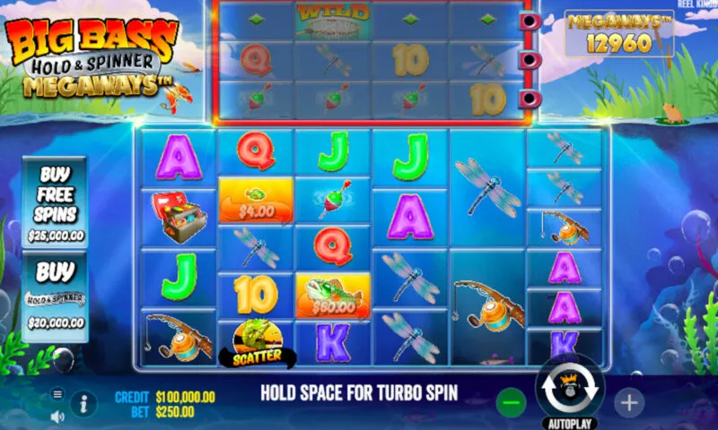 Big Bass Hold & Spinner MegaWays Slot