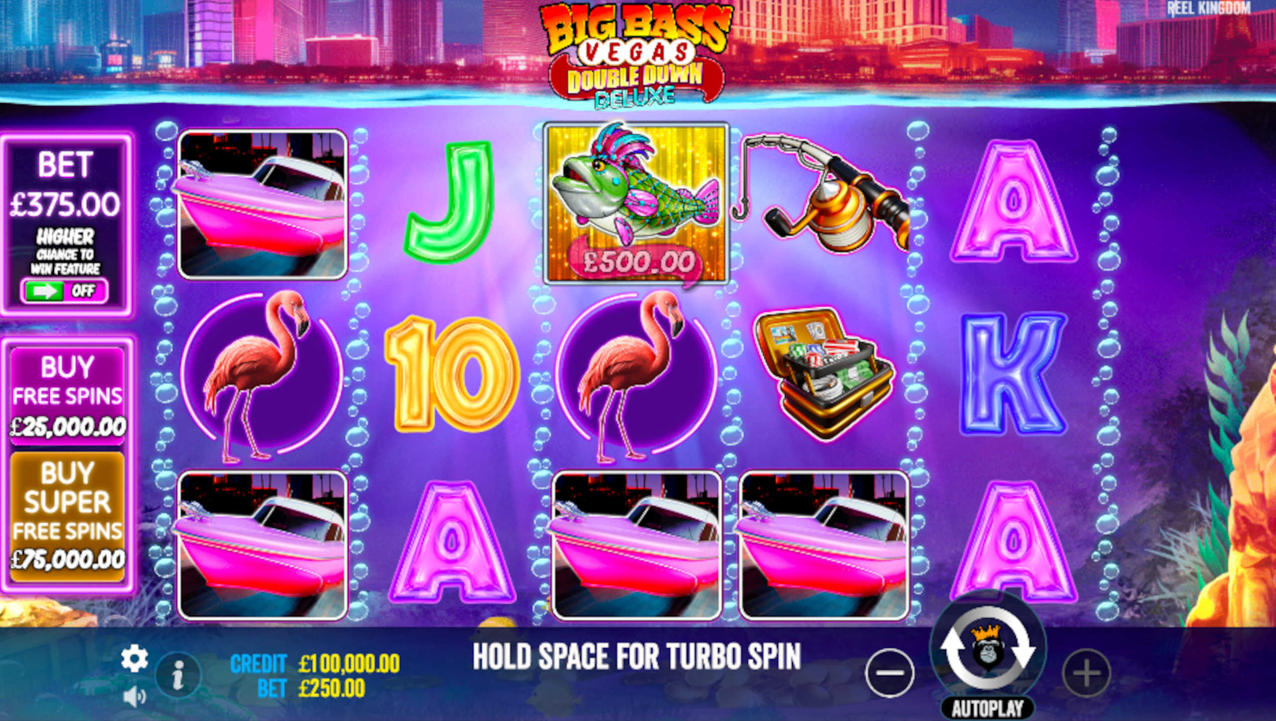 Big Bass Vegas Double Down Deluxe Slot