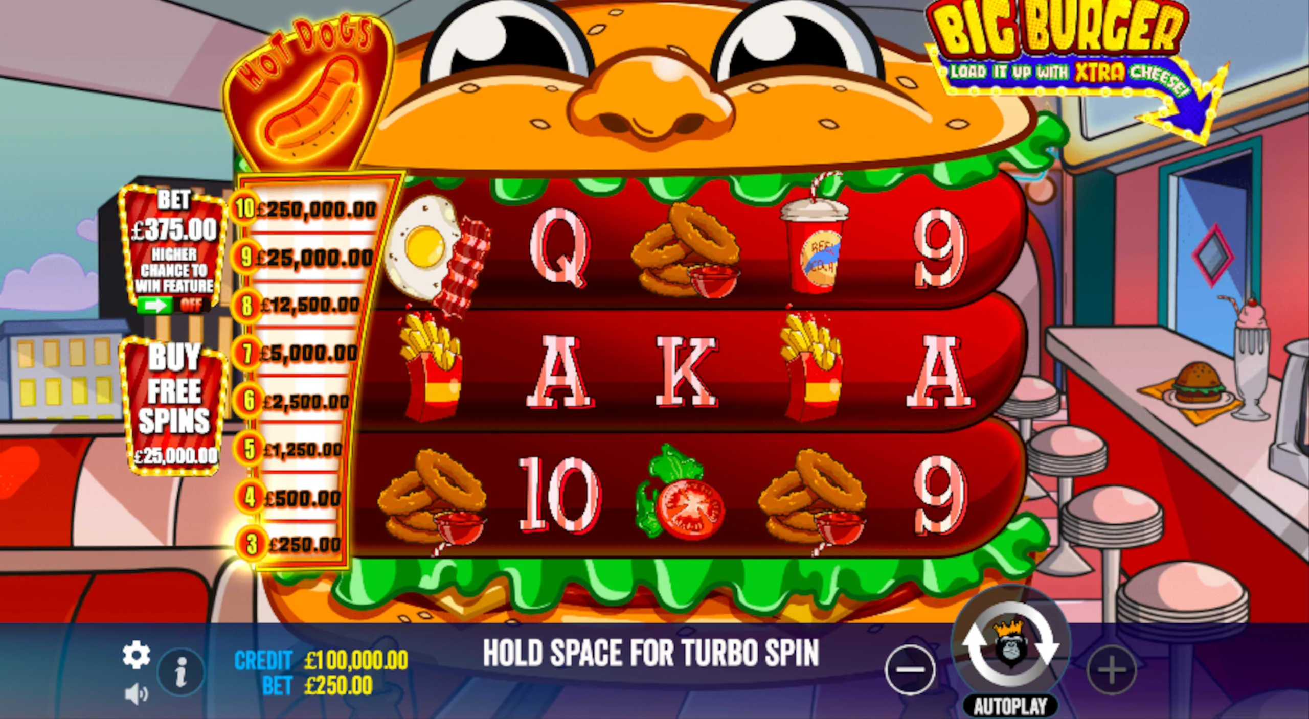 Big Burger Load It Up With Xtra Cheese