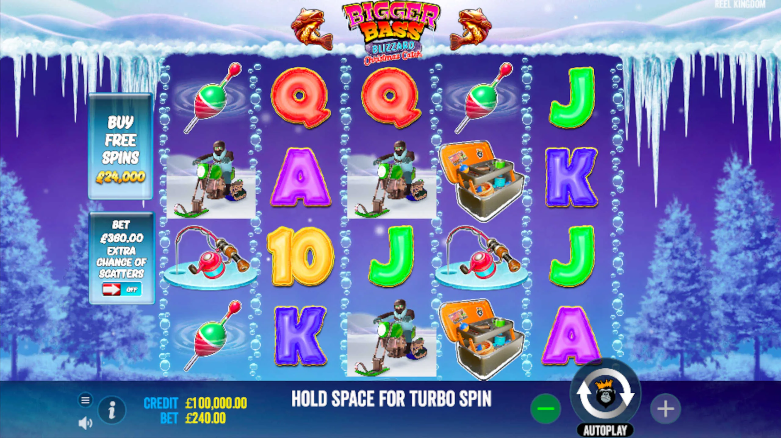 Bigger Bass Blizzard Christmas Catch