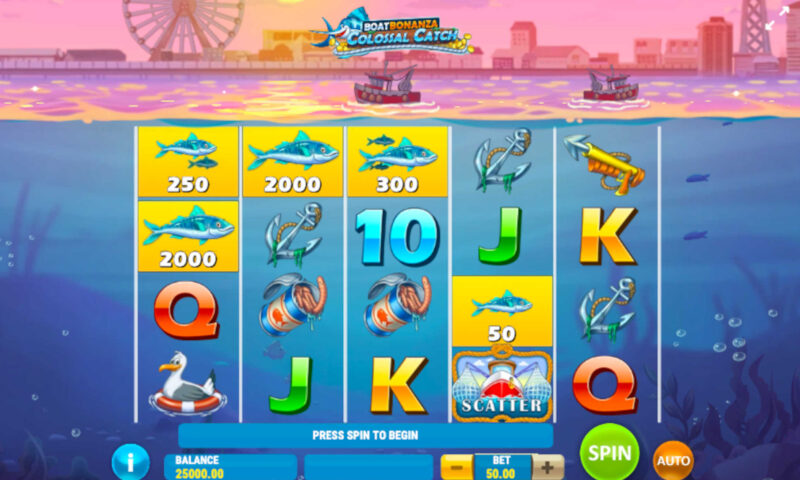 Boat Bonanza Colossal Catch Slot