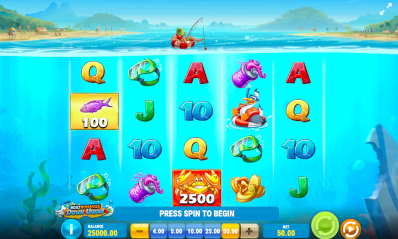 Boat Bonanza Down Under Slot