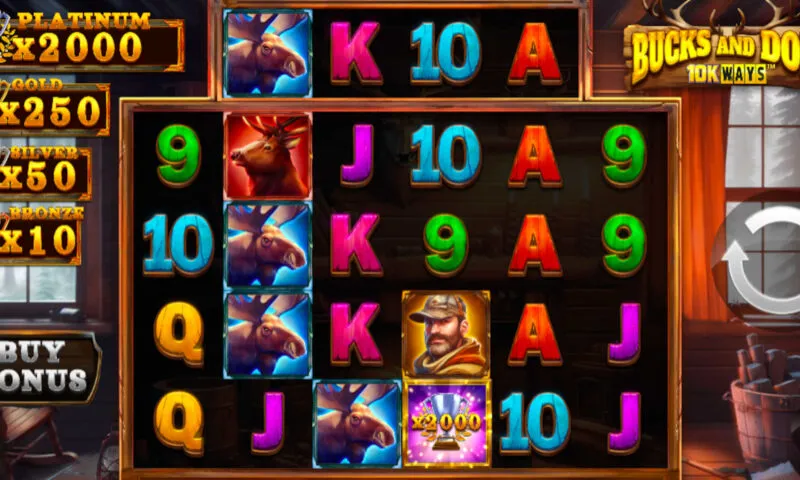 Bucks And Doe 10K Ways Slot
