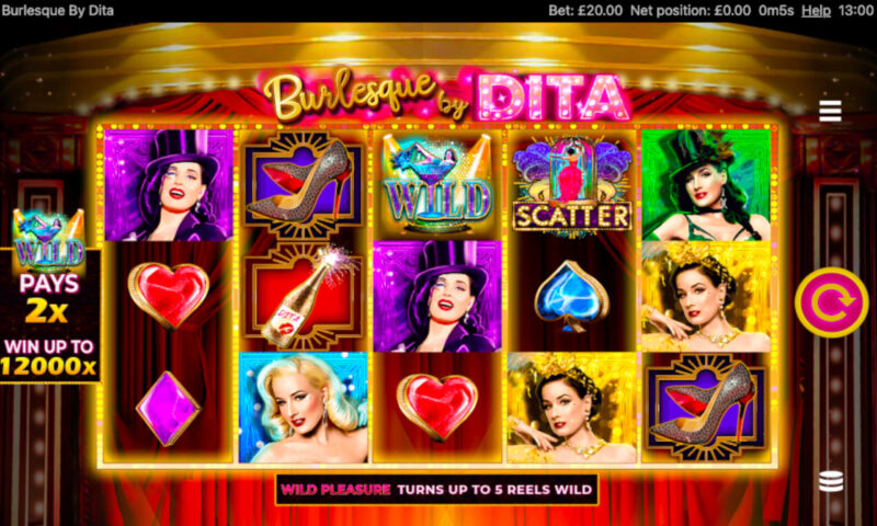 Burlesque By Dita Slot