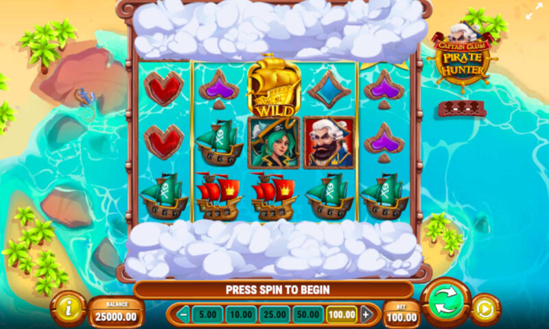 Captain Glum Pirate Hunter Slot