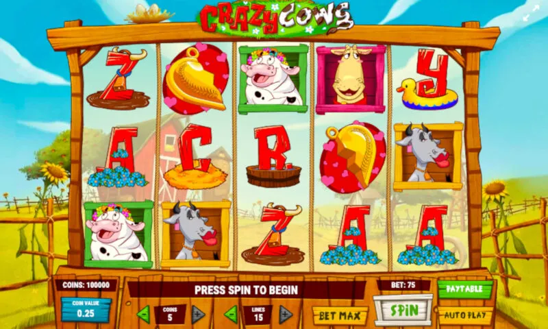 Crazy Cows Slot