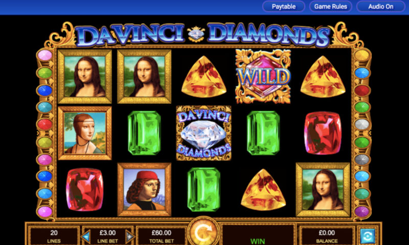 Da Vinci Diamonds Slot