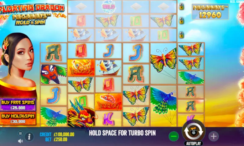 Floating Dragon MegaWays Slot