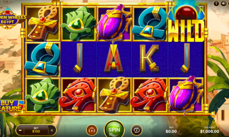 Golden Wheels Of Egypt Slot