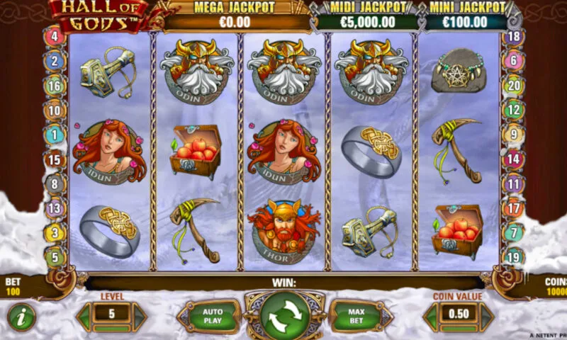 Hall Of Gods Slot
