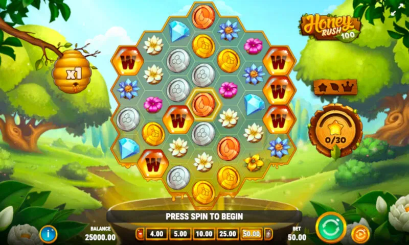 Honey Rush 100 Slot