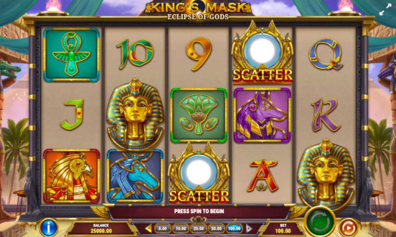 King's Mask Eclipse Of Gods Slot