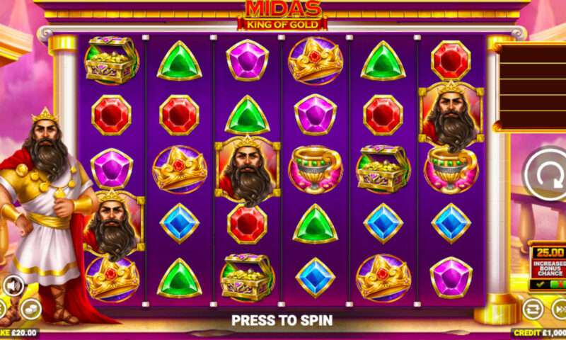 MIdas King Of Gold Slot