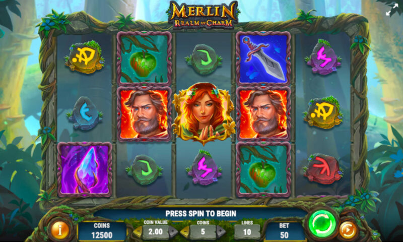 Merlin Realm Of Charm Slot