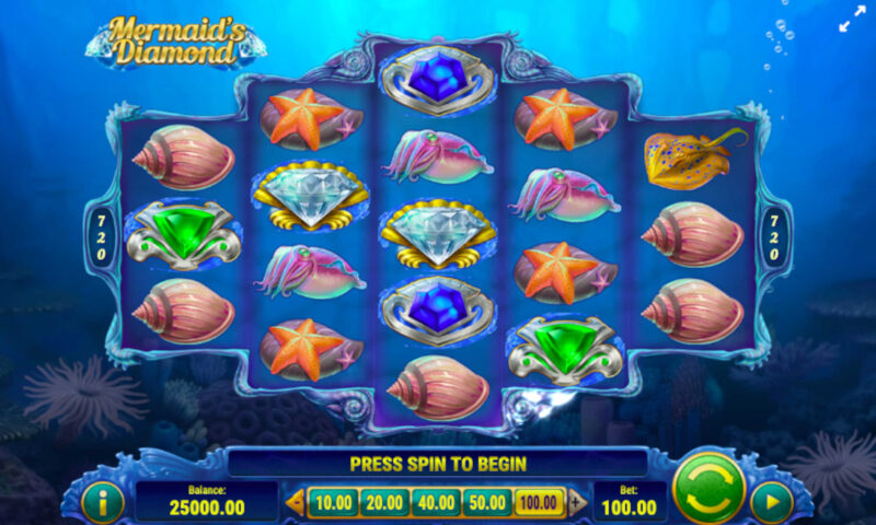 Mermaid's Diamonds Slot