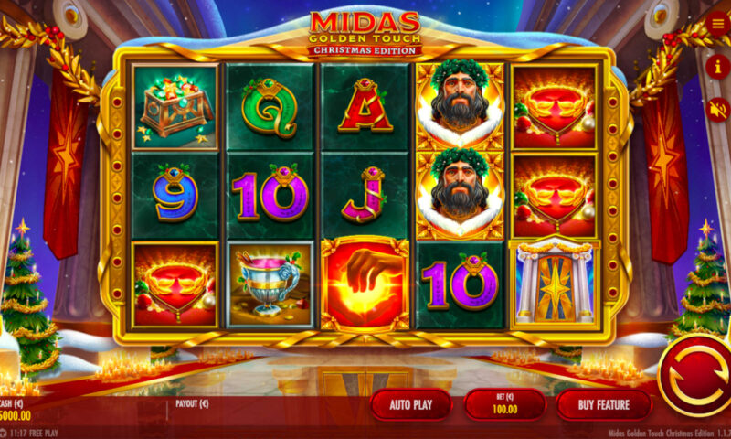 Midas Golden Touch Christmas Edition Slot