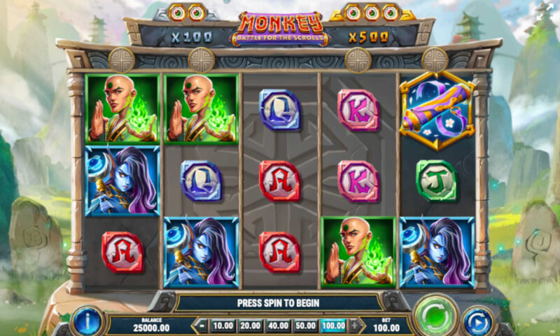 Monkey: Battle For The Scrolls Slot