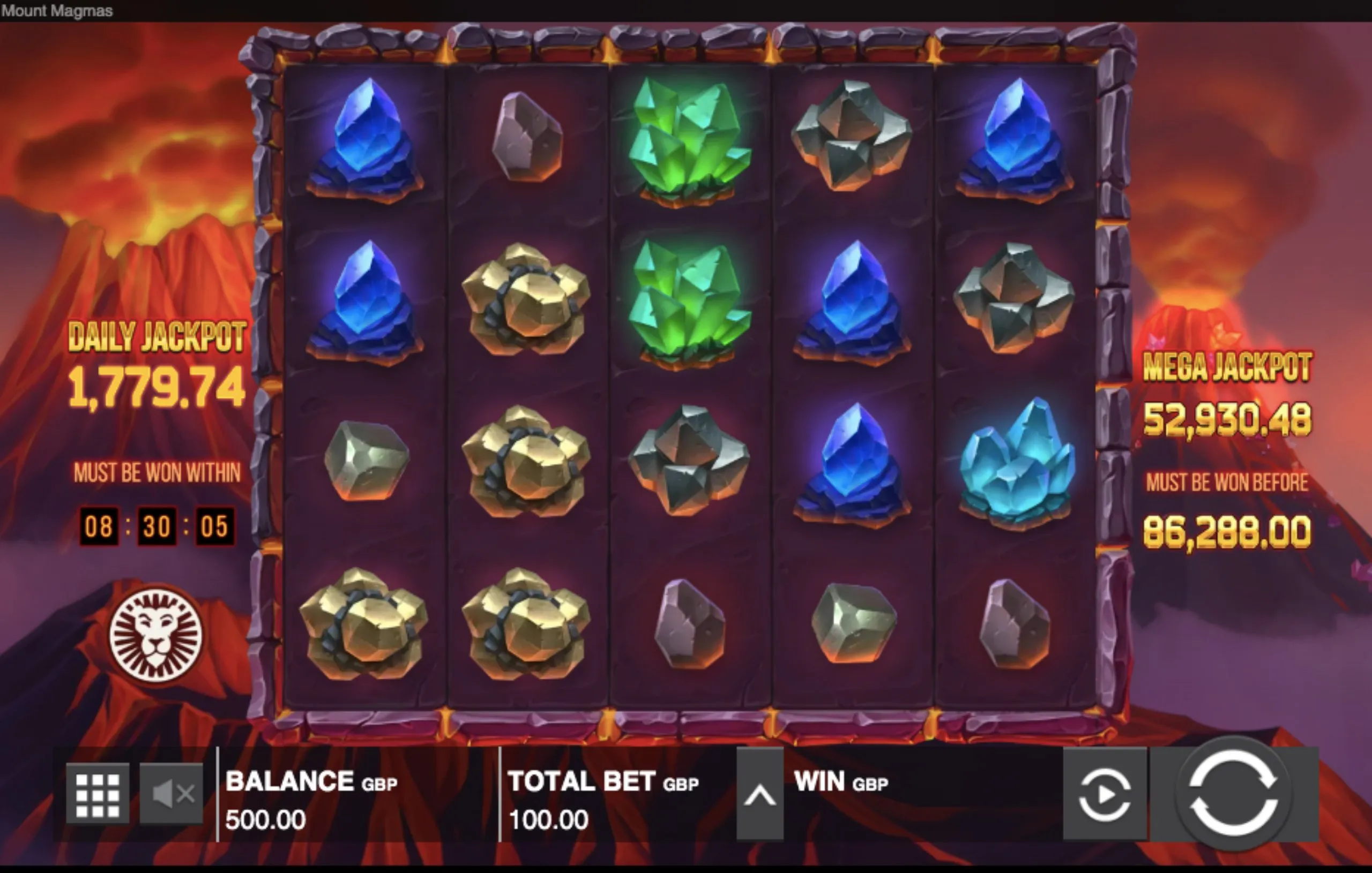 Mount Magmas Push Gaming