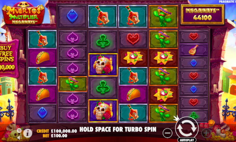 Muertos Multiplier MegaWays Slot