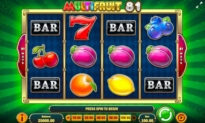 Multifruit 81 Slot