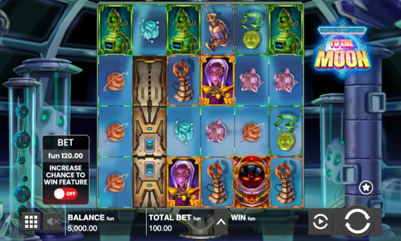 Mystery Mission - To The Moon Slot Game