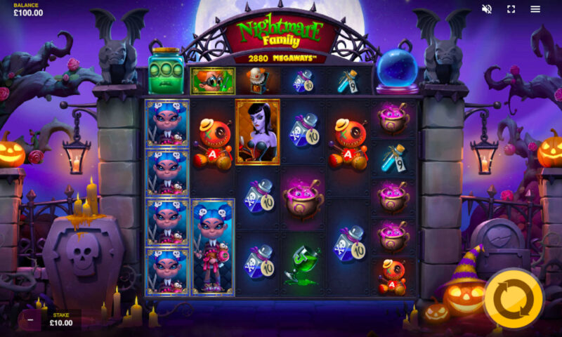 Nightmare Family MegaWays Slot