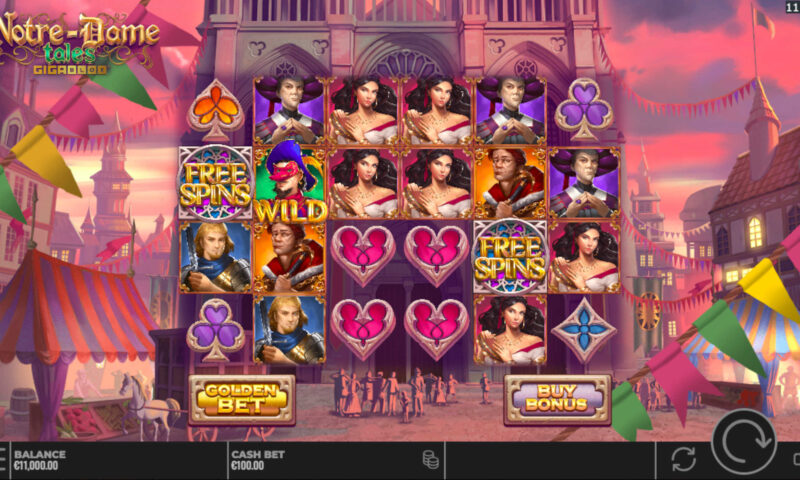 Notre-Dame Tales GigaBlox Slot