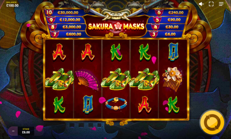 Sakura Masks Slot