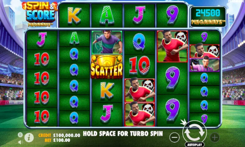Spin & Score MegaWays Slot