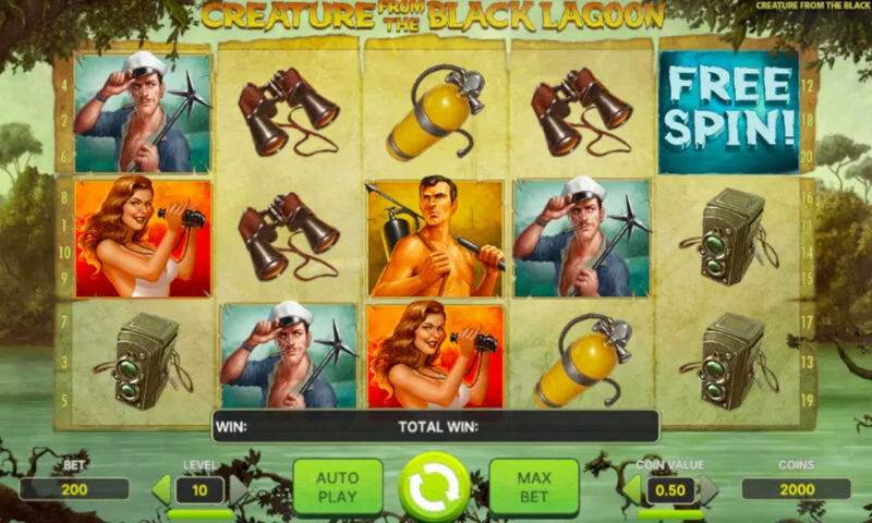 The Creature From The Black Lagoon Slot