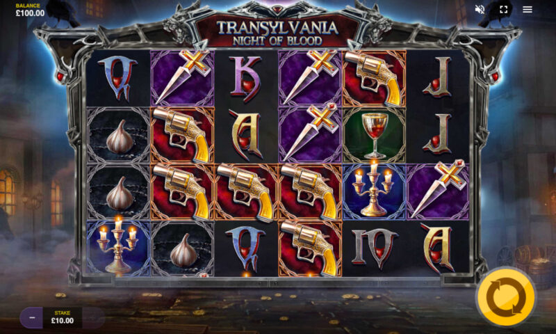 Transylvania NIght Of Blood Slot