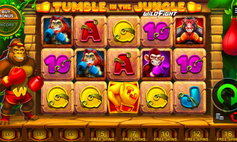 Tumble In The Jungle Wild Fight Slot