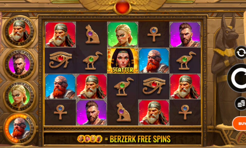 Vikings Go To Egypt Wild Fight Slot