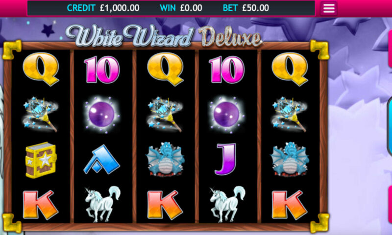 White Wizard Deluxe Slot