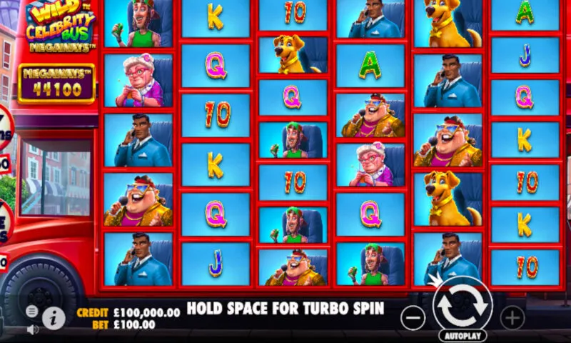 Wild Celebrity Bus MegaWays Slot