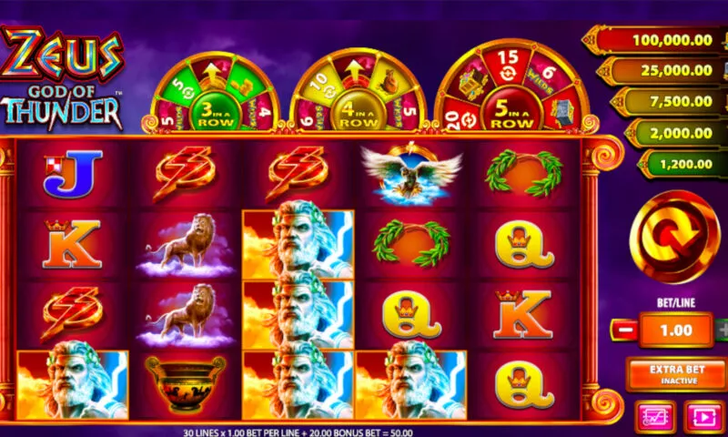 Zeus God Of Thunder Slot