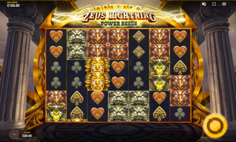 Zeus Lightning Power Reels Slot