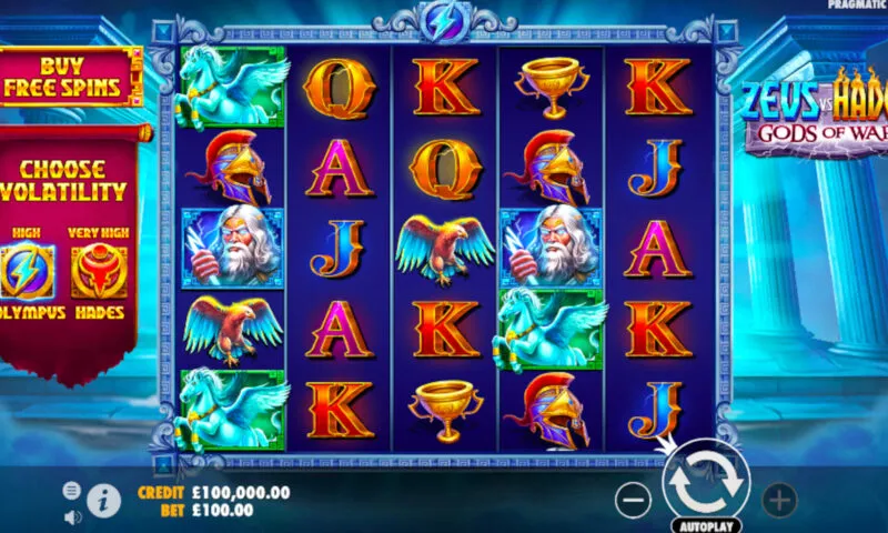 Zeus Vs Hades - Gods Of War Slot
