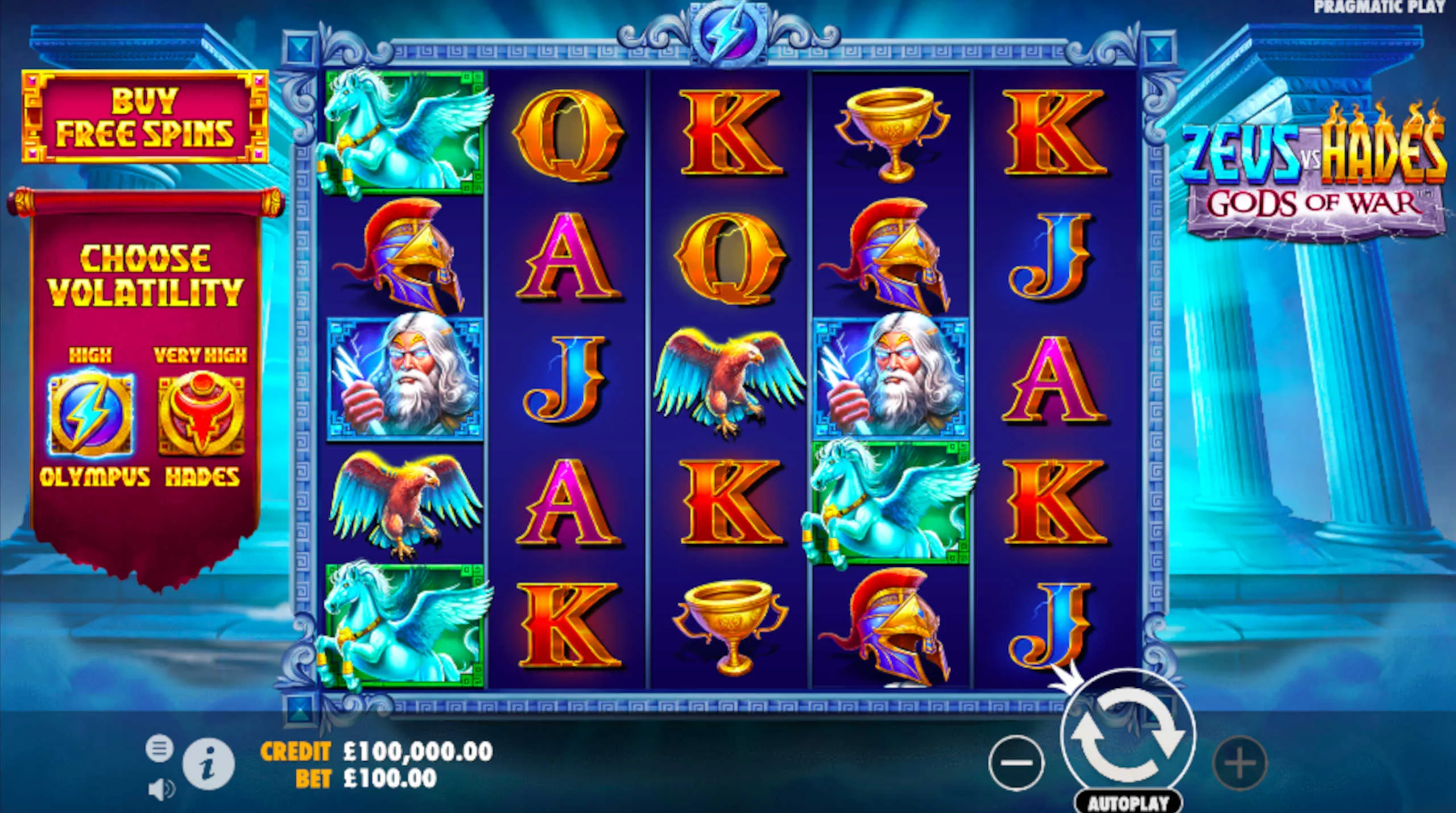 Zeus Vs Hades – Gods Of War